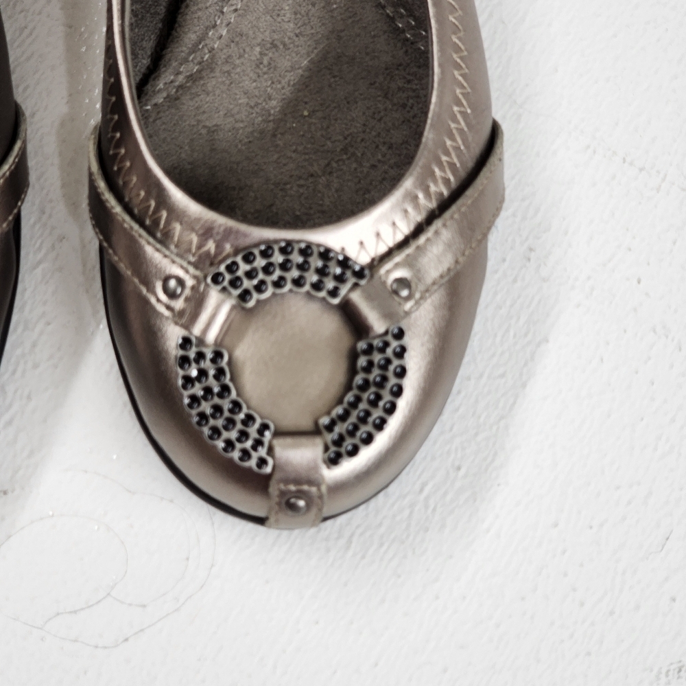 AEROSOLES Metallic Ballet Flats - Picture 2 of 6
